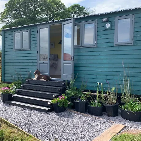 Shepherds Hut With Hot Tub North Wales Anglesey Llanfairpwllgwyngyll Buitenkant foto