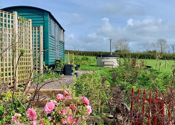 Shepherds Hut With Hot Tub North Wales Anglesey